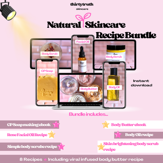 MEGA Recipe Bundle - Natural Skincare